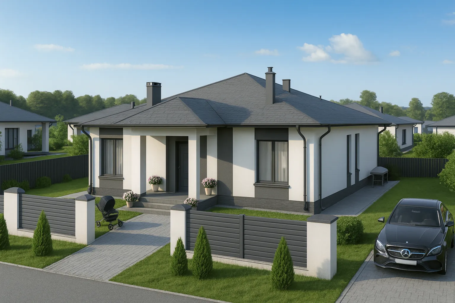 проект дома в Акиньшино Резиденс